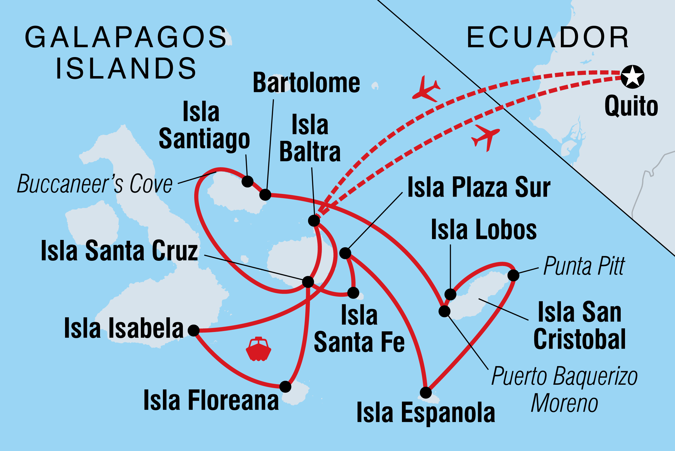 Treasures of Galapagos: Western & Central Islands (Grand Queen Beatriz)