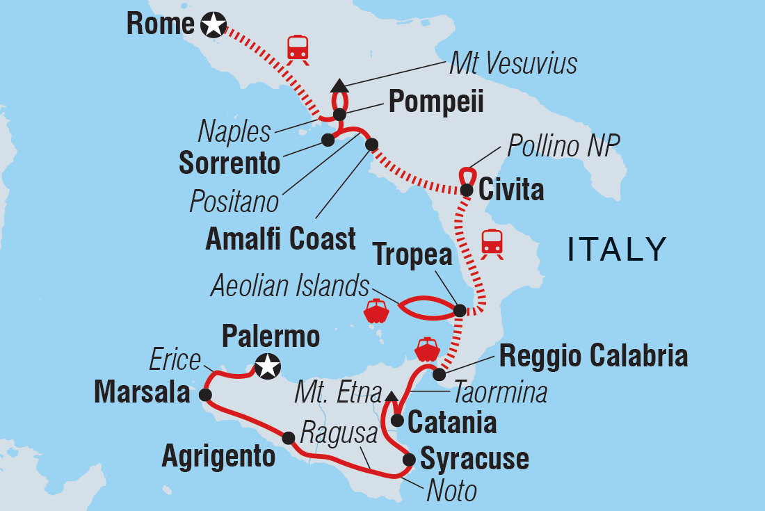 Rome to Sicily Intrepid Travel UK