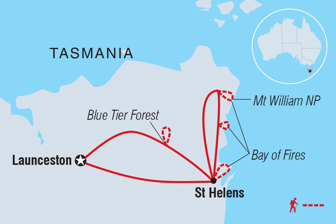 Walk Tasmania's Bay of Fires