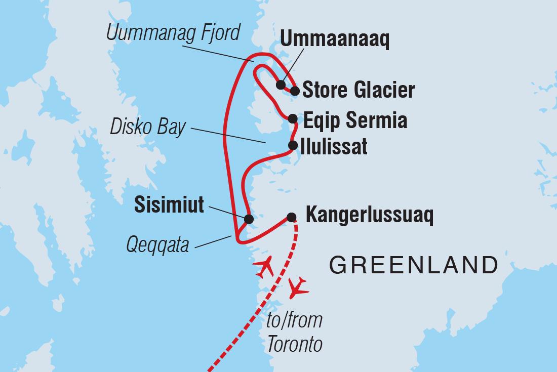 West Greenland Gems: Fjords, Icebergs, and Culture