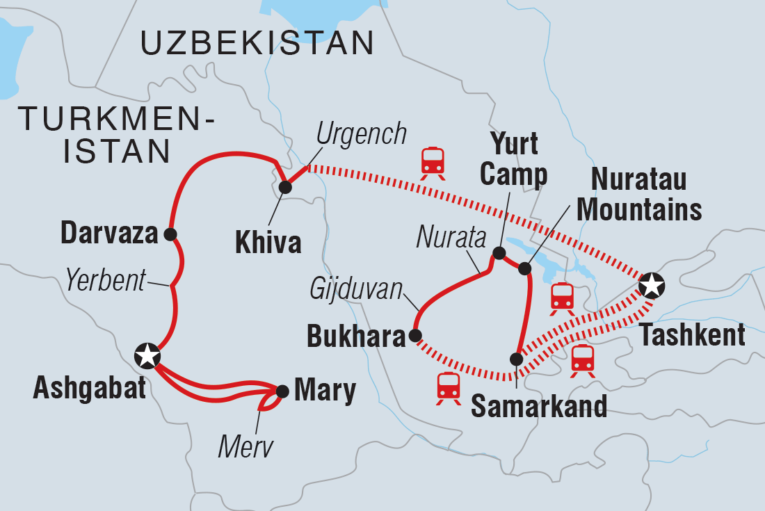 Uzbekistan & Turkmenistan Adventure