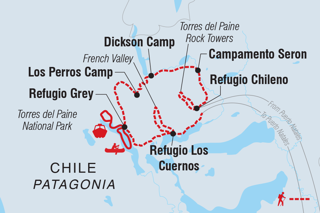 Patagonia: Torres del Paine Full O Circuit