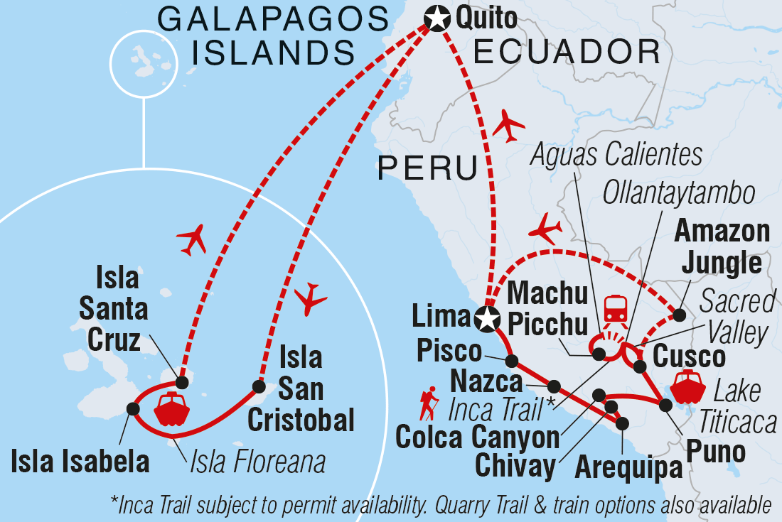 Peru & Galapagos Explorer