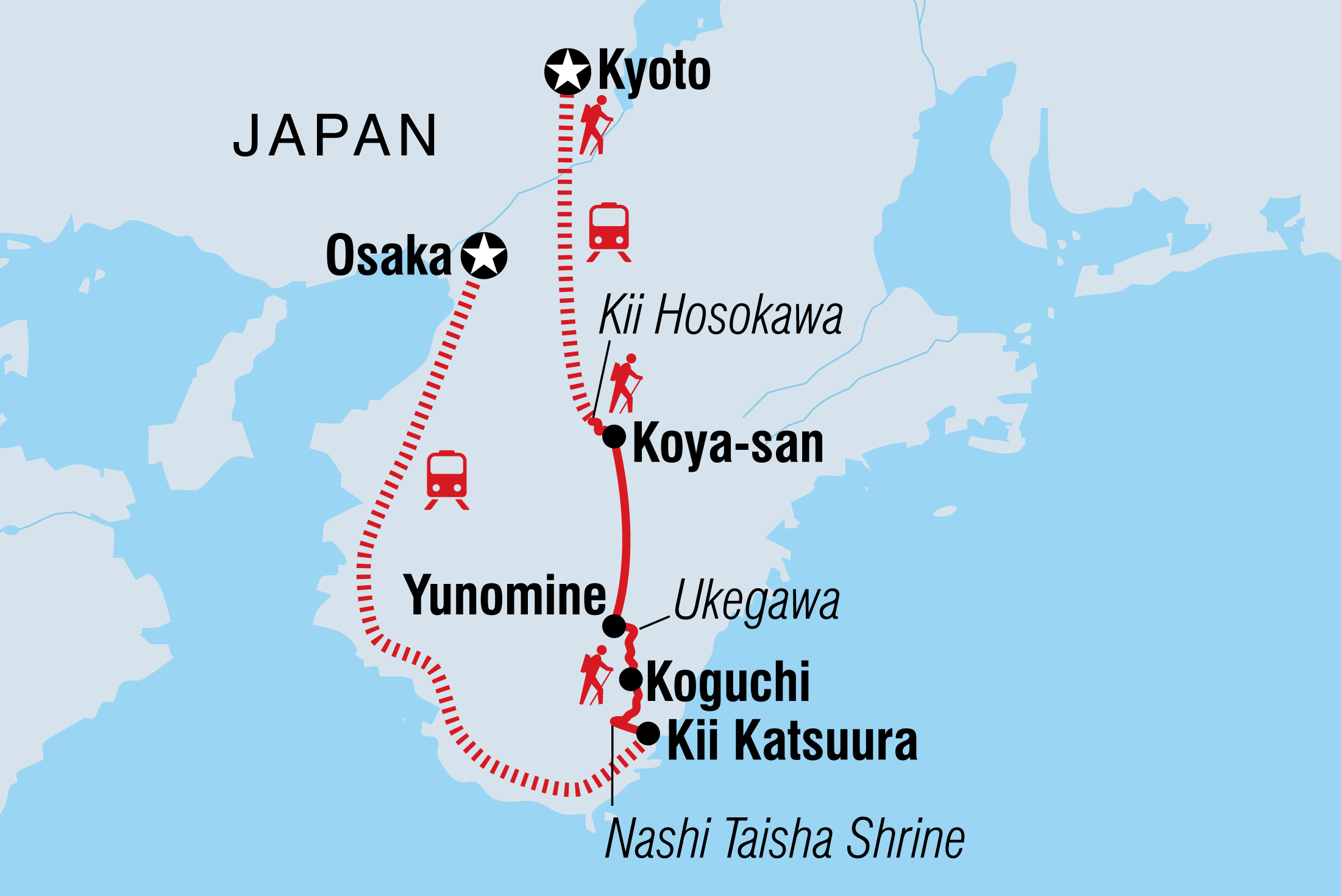 Japan: Koya-san & Kumano Kodo Trek
