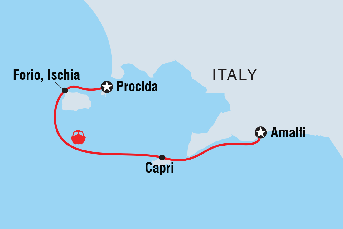 Sail Italy: Amalfi to Procida