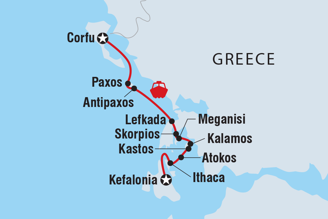 Greece Sailing Adventure: Corfu to Kefalonia