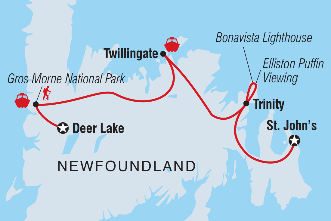 Newfoundland Adventure: Westbound