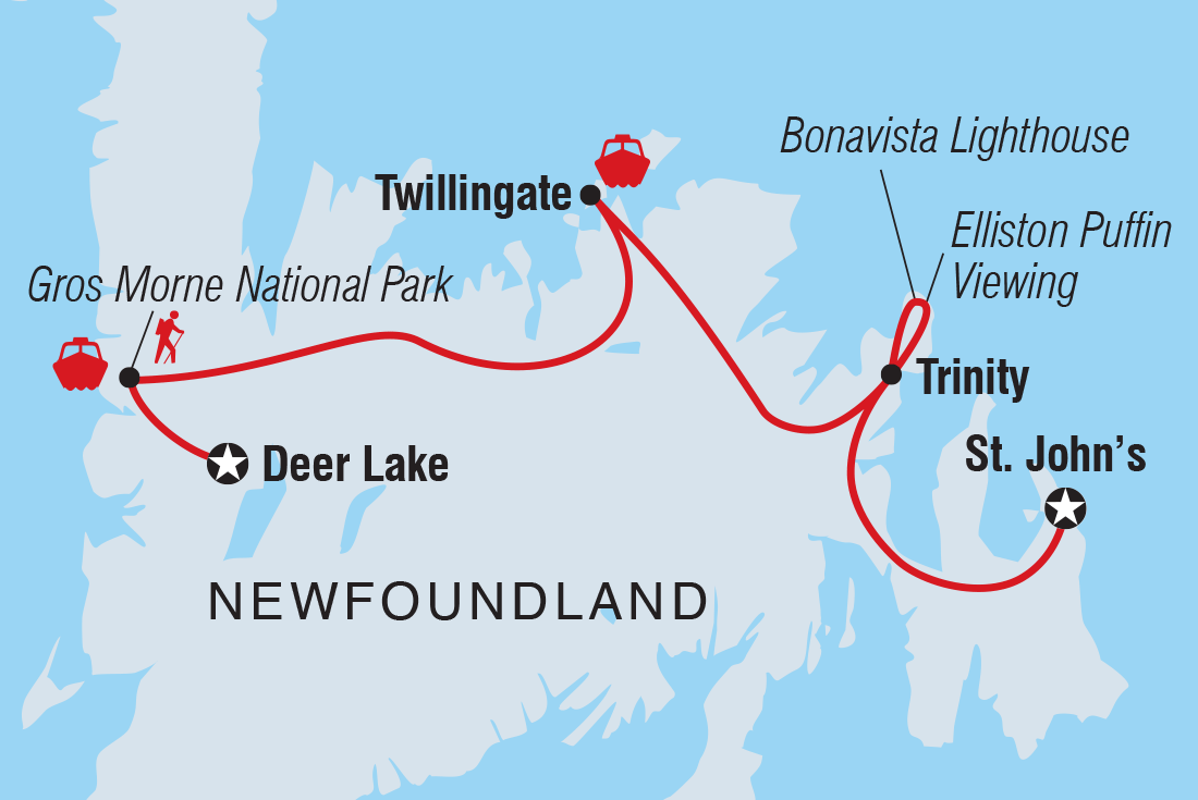 Newfoundland Adventure: Eastbound