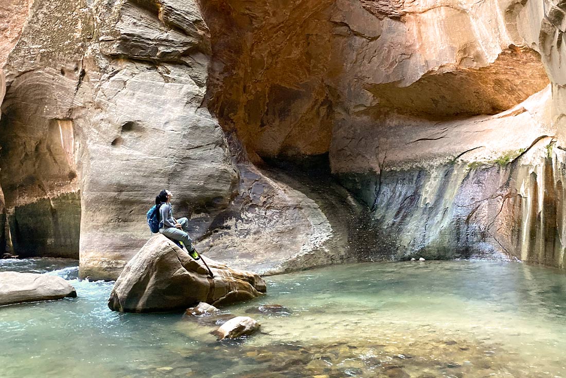 Hiking and Camping in Zion