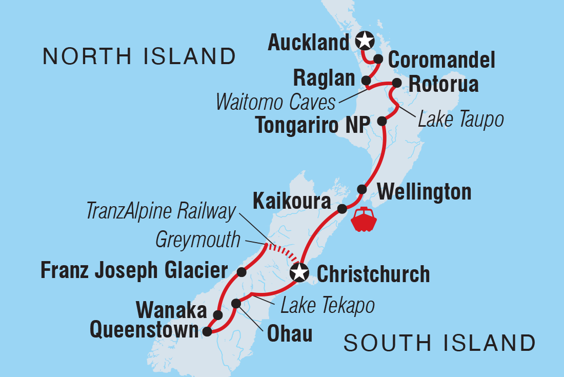 New Zealand Uncovered (Northbound)
