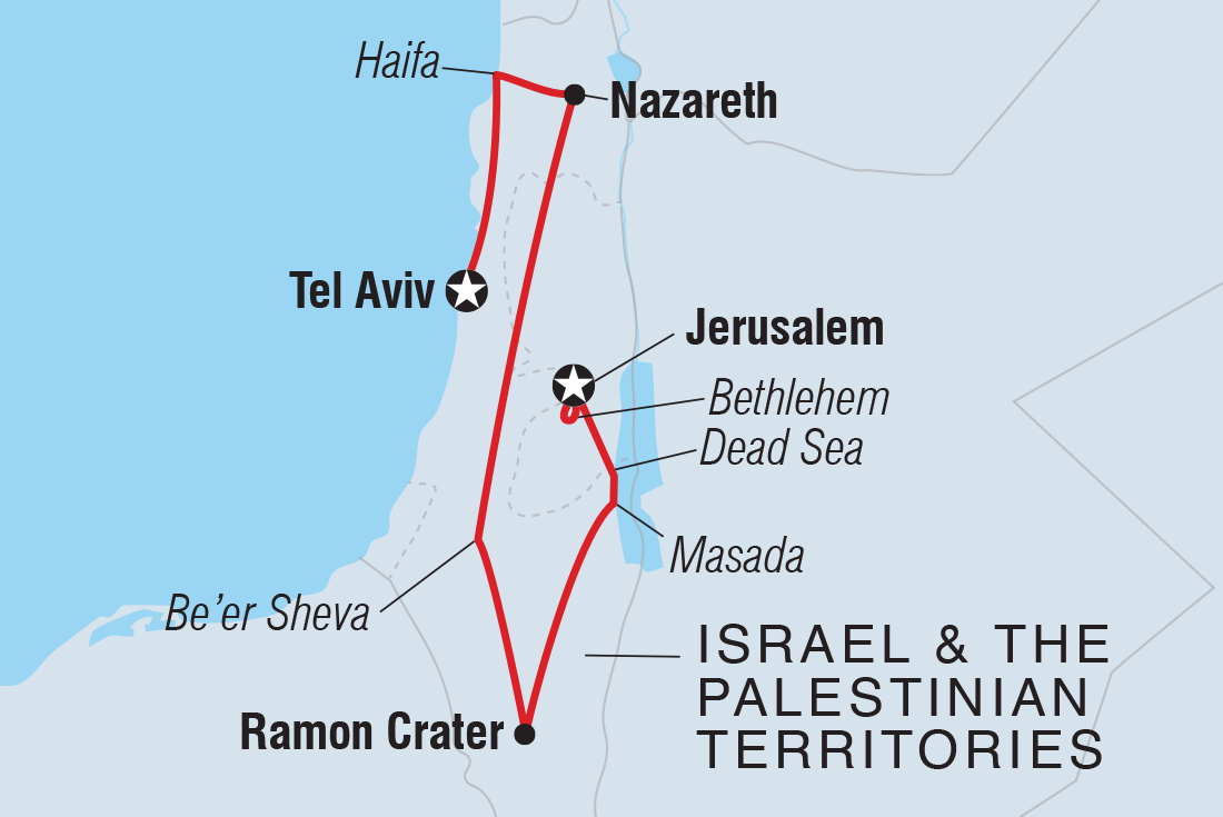 Classic Israel & the Palestinian Territories