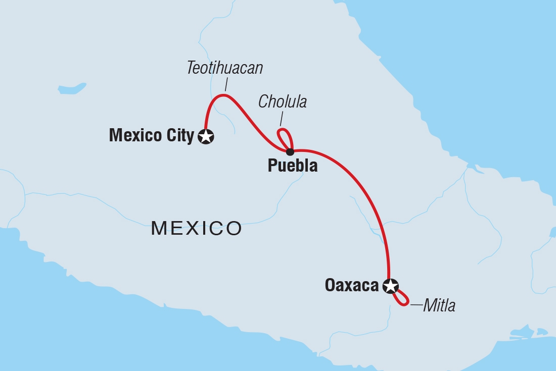 Premium Mexico City to Oaxaca