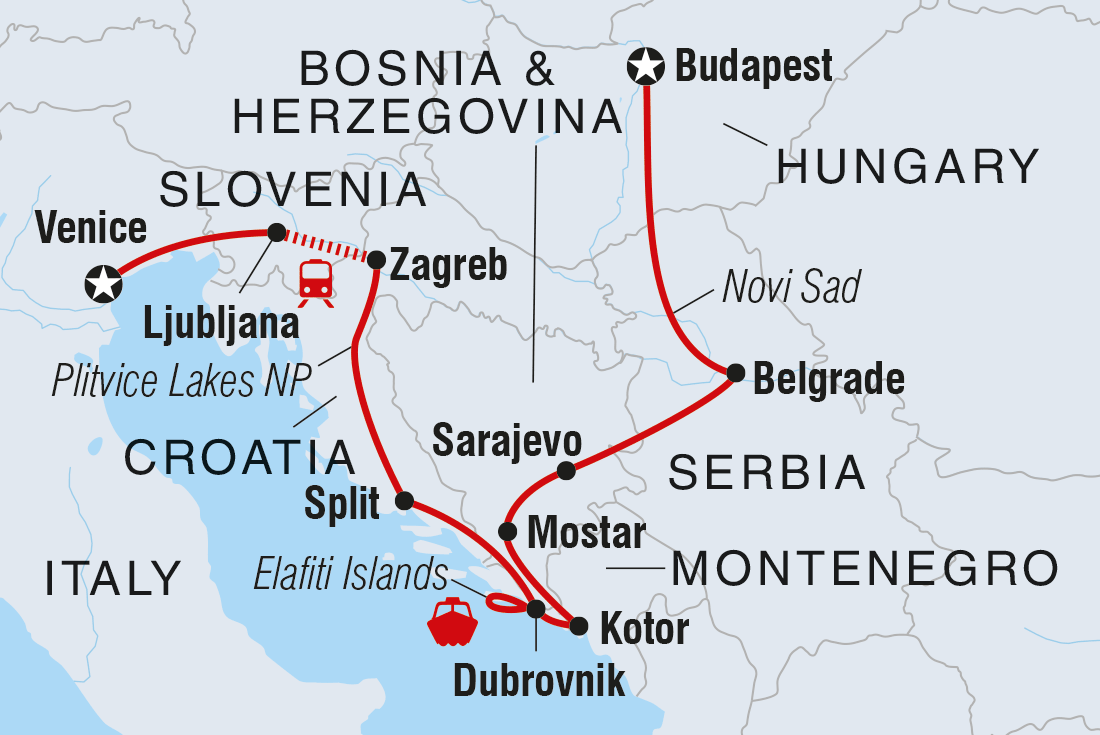 Budapest to Venice