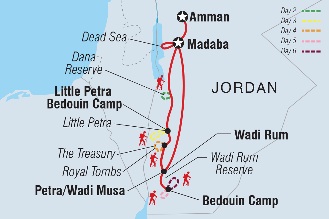 Hiking in Jordan: Petra and Wadi Rum