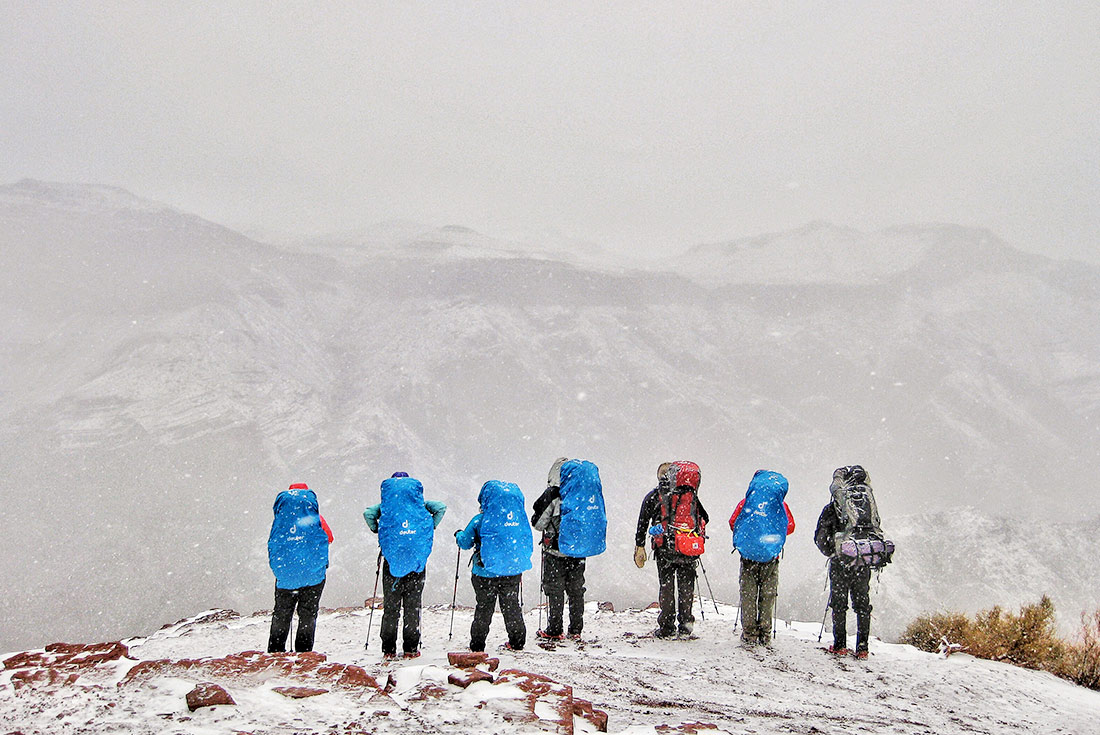 Winter Hiking and Camping in Grand Canyon: Rim to Rim